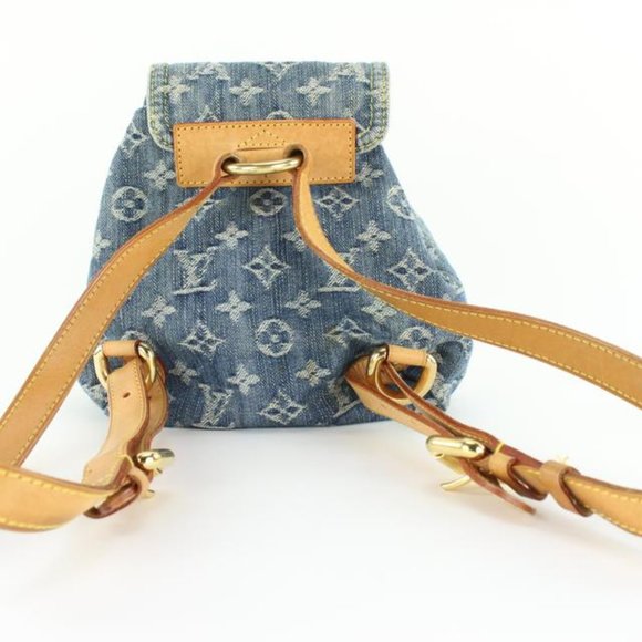 Louis Vuitton Monogram Denim Mini Backpack Sac a Dos PM 6LVJ1020 main image 8